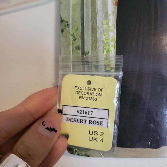 Morilee Chiffon Desert Rose gown - Picture 12 of 16